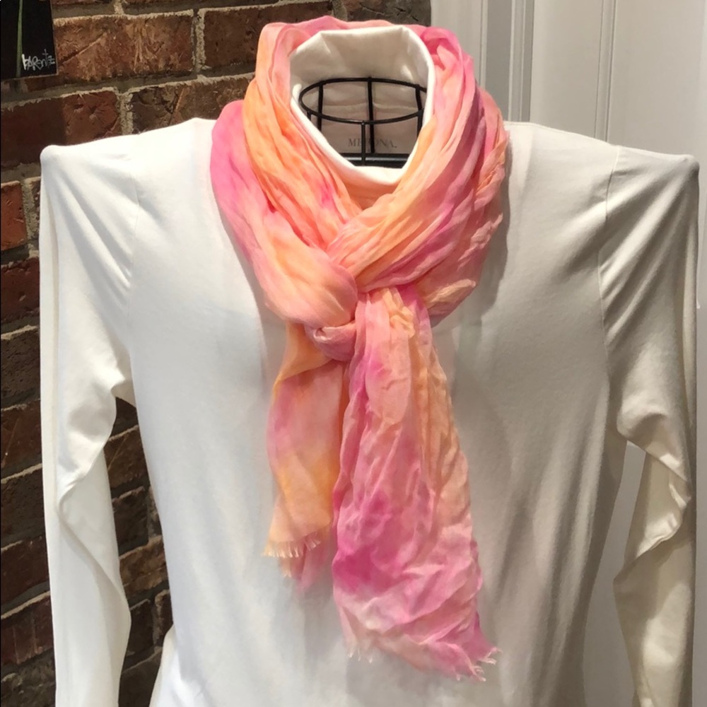 Watercolor scarf